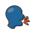 speaking-head-in-silhouette